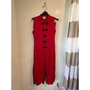 Vintage Alchemy by Joo Mee Chinese Cheongsam Dress with Pants